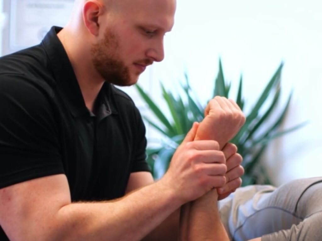 Traitement du poignet et de la main en physiothérapie à Sainte-Foy