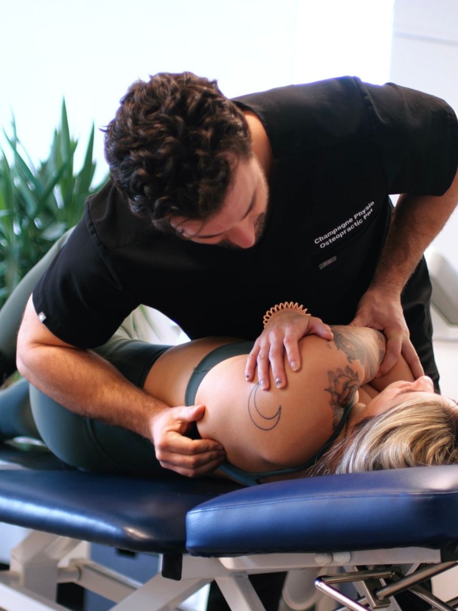 Traitement des douleurs dorsales en physiothérapie à Sainte-Foy